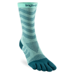 Women's Ultra Run Crew Toesock - Glacier Medium large