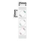 NB334 - - D101 Only - 25X25MM - 230 Park Circle Labels