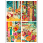 Tear Resistant Deco Print A6 Boho Collage