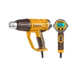 Ingco Heat Gun + Ass Lcd 2000W HG200058
