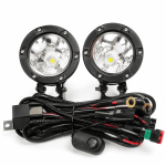 50W 4" INCH Spot Light Set
