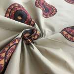 140CM 100% Cotton Shwe-shwe Fabric Per Meter 7