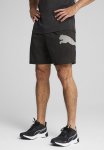 Puma M Tad Essential Big Logo Woven Short - Black