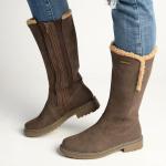 Pierre Cardin Jessie Fur Lined Boot - Chocolate - 9
