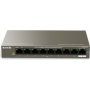 TEF1109P-8 Fast Ethernet Desktop Switch With 8-PORT Poe Black
