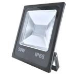 50W LED Floodlight Black Slim Design