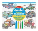 Melissa Jumbo Coloring Pad Vehicles