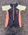Cotton On Blue And Orange Pineapple Swimming Costume 0 3M