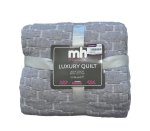 Hm Mist Quilted Throw Loom 2 2.3CM