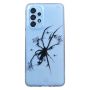 Spider And Butterflies Print Phone Case Compatible With Samsung A33 - Transparent