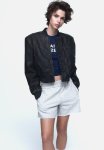 Pull-on Sweatshirt Shorts - Light Grey Marl