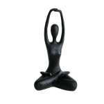Arm Stretch Resin Figure Black