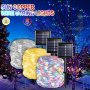 1pc 7.01/11.89/16.76/21.95/32.0 Meter Solar Copper Wire String Lights Outdoor Lighting Fairy String Lights 8 Lighting Modes Garden Lights For Lawn Patio Garden Party Wedding Christmas Decoration