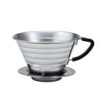 Wave Pour-over Coffee Dripper - 185 2-4 Cup Stainless Steel
