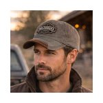 Wildebees Mens Casual Oilstrip Rodeo Cap