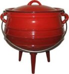 Lk& 39 S Enamel MINI Potjie No 1/4 0.7L Red