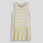 GIRLS Drop Waist Dress - 10 Yellow
