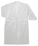 Club Classique Percale Collar Bathrobes - Various Colours & Sizes - XL White