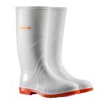 Wayne Gumboot Mens Knee L White red Size 11 Livestainable