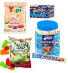 Lunch Box Combo Toffee Bars Smarties Jelly Cups Fruity Puffs