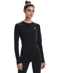 Women's Ua Cold Gear Authentics Crew - Black XS