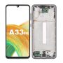 Lcd Screen Replacement For Samsung Galaxy A33 5G With Tempered Glass