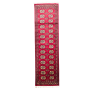 Carpet Express & Decor/handmade Bokhara Carmine/cream Carpet - 218 X 63CM