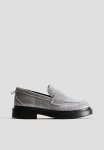 Loafers - Silver-coloured glitter