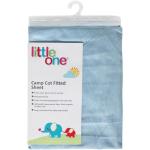 Camp Cot Fitted Sheet - Blue