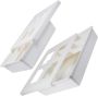 2 Pcs Under Desk Drawer Stationery Organizer Set With Adhesive Pull-out Pen