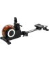 Fitness Rower Water Rowing Machine Full Body Workout Machine Red And Black