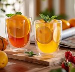 2PC Double Wall Tumbler 300 Ml