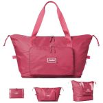 The Foldie Foldable Travel Tote Bag For Women - 40L Weekender Overnight Bag Duffel With Multiple Pockets And Luggage Sleeve - Ai