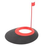 Nulylu Golf Putting Cup Training Aid Portable Indoor Practice Hole For Golf Training With Bag Compact Design For Home Office And