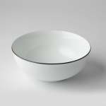 - Premium Porcelain 16CM Cereal Bowl With Black Band