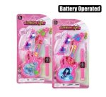 Musical Guitar B on Sunglass & Watch Set