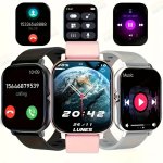 Smartwatch With Wireless Calling And Dialing Suitable For Men And Women Fitness Watch Sms And Info Alerts Customizable Wallpaper