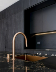 Copper Pull Out Sink Mixer With Separate Lever