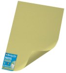 Board – A2 160GSM Pastel Singles – Wrapped Yellow – BRD970Y