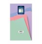 Note Book A4 Pastel Dividers 4 Blank Tab