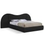 Violet Sleigh Bed Queen - Coco Black