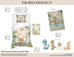 Kids Duvet Set Dino World Adventure