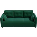 Emerald Green Velvet 3-SEATER Sofa