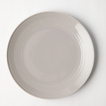 Jenna Clifford - Embossed Lines Side Plate - Light Grey Set Of 4