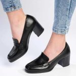 Tayten Block Heel - Black - 9