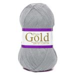 Pure Gold Dblknt Wool 100GR Silver