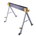 Tork Craft Saw Horse Steel Tressle 900 Mm X 730 Mm Foldable Single Frame TCSH001