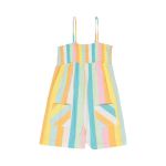 Younger Girl Stripe Jumpsuit