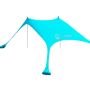 S Pop Up Lycra Beach Shade Tent With Attached Anchor Bags