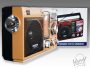 Radio – 4 Band FM/AM/SW1/SW2 With Sd/usb MP3 Music Player With Built-in Rechargeable Battery & Torch